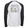 Dámské Baseball Tee Luxury White Black (Bílá Černá)