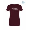 Dámské funkční tričko Burgundy (Vínová)