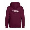 Dětská mikina Premium back burgundy