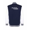 College mikina back navy
