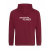 Dospělá mikina Premium back burgundy