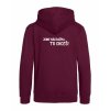 Dětská mikina na zip Premium Burgundy (Vínová)