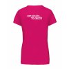 Dámské tričko premium back fuchsia
