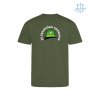 Pánské funkční tričko Earthy green (Zemitá zelená)