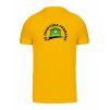 Pánské tričko premium back yellow