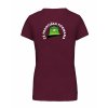 Dámské tričko premium back burgundy