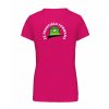 Dámské tričko premium back fuchsia