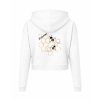 Dámská crop mikina White (Bílá)