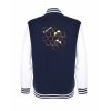 College mikina back navy