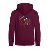 Dětská mikina Premium back burgundy