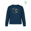 Dámský EKO crewneck Premium Peacock blue (Modrozelená)