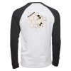 Dámské Baseball Tee Luxury White Black (Bílá Černá)