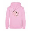 Dětská mikina na zip Premium Baby Pink (Světlá růžová)