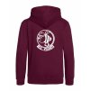 Dětská mikina na zip Premium Burgundy (Vínová)