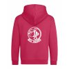 Dětská mikina na zip Premium Hot Pink (Sytá růžová)