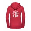 Dámská mikina luxury back red