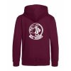 Dětská mikina Premium back burgundy