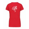 Dámské tričko premium back red