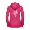 Dámská mikina luxury back fuchsia