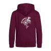 Dětská mikina na zip Premium Burgundy (Vínová)