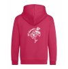 Dětská mikina na zip Premium Hot Pink (Sytá růžová)