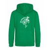 Dětská mikina na zip Premium Kelly green (Klasická zelená)