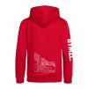 Dětská mikina na zip Premium Fire red (Ohnivá červená)