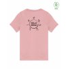 Dětské EKO tričko Premium Petal Rose (Světle růžová)