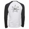 Dámské Baseball Tee Luxury White Black (Bílá Černá)