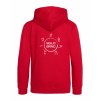 Dětská mikina na zip Premium Fire red (Ohnivá červená)