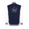 College mikina back navy