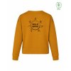 Dámský EKO crewneck Premium Curcuma (Kurkumově žlutá)