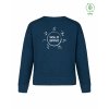 Dámský EKO crewneck Premium Peacock blue (Modrozelená)