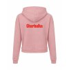 Dámská crop mikina Dusty pink (Starorůžová)