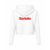 Dámská crop mikina White (Bílá)