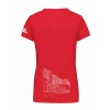 Dámské tričko premium back red