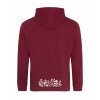 Dospělá mikina Premium back burgundy