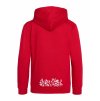 Dětská mikina na zip Premium Fire red (Ohnivá červená)
