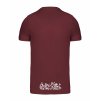 Pánské tričko premium back burgundy