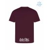 Pánské funkční tričko Burgundy (Vínová)