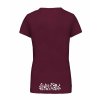 Dámské tričko premium back burgundy