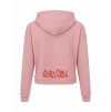 Dámská crop mikina Dusty pink (Starorůžová)
