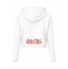 Dámská crop mikina White (Bílá)