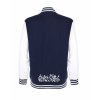 College mikina back navy