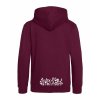 Dětská mikina Premium back burgundy