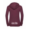 Dámská mikina luxury back burgundy