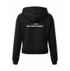 Dámská crop mikina Black (Černá)