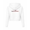 Dámská crop mikina White (Bílá)