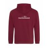 Dospělá mikina Premium back burgundy