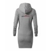 Dámské mikinové šaty Heather grey (Melírově šedá)
